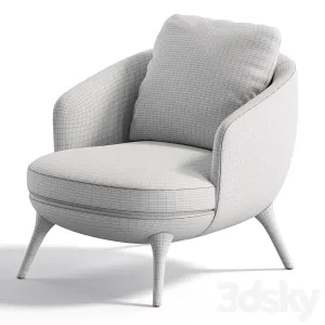 Raphael Armchair by Minotti