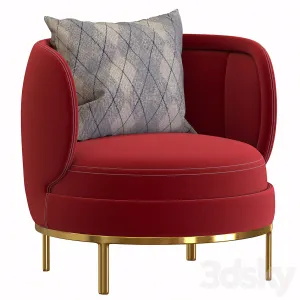 Wittmann Vuelta Swivel Lounge Armchair Designed