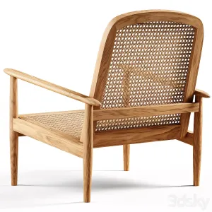 Zara Home The Teak Rattan Armchair