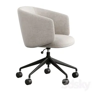 Crescent Swivel Chair