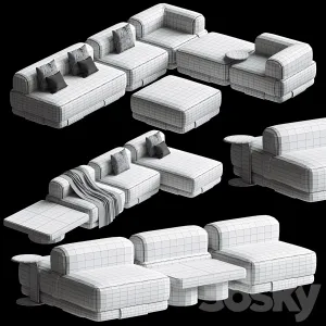 INSULA MODUlLAR Sofa Kettal