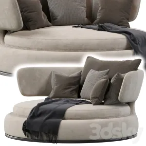 Amoenus Soft alto Swivel Sofa