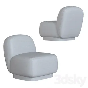 Elsie Cream White Armchair