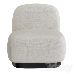 Elsie Cream White Armchair