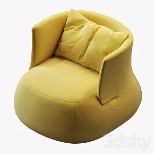 Fat Sofa Armchair by B b Italia