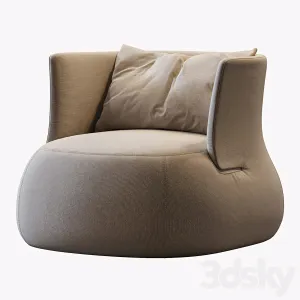 Fat Sofa Armchair by B b Italia