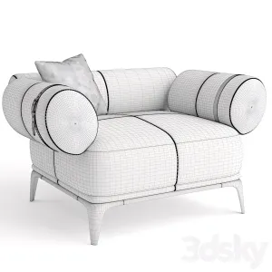 Gianfranco Ferre Phoenix Armchair