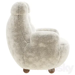 Papa Bear Armchair Fur