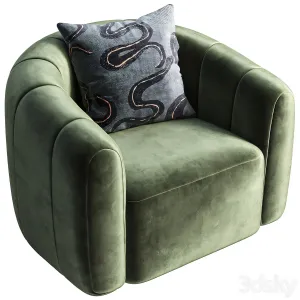 Swivel Armchair CB Fitz