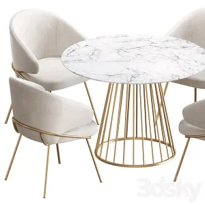 Emil Chair Liverpool Table