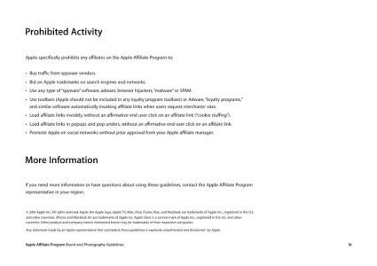 Apple Affiliate Program