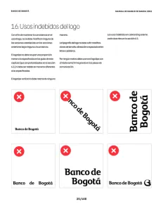 Banco De Bogotá Brand Guidelines