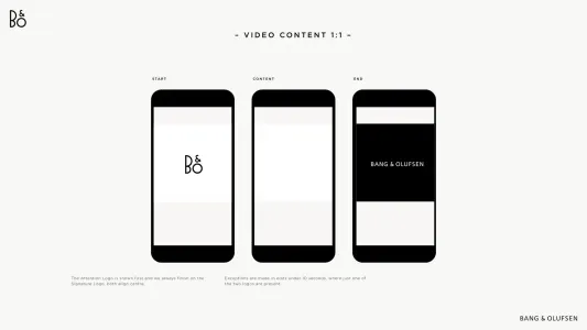 Bang & Olufsen Brand Guidelines
