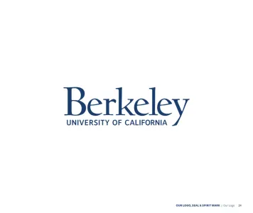 Berkeley – University of California 2013