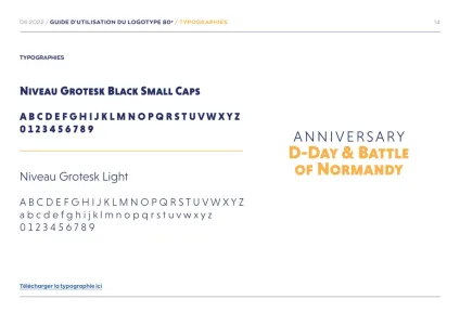 D Day 80th Birthday Brand Guidelines