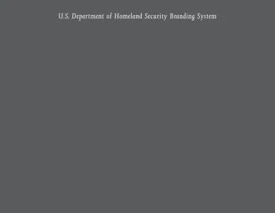 Department of Homeland Security 2003