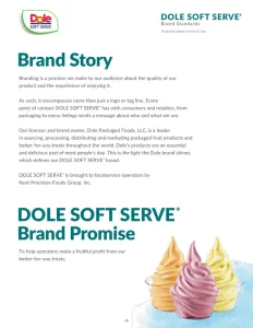 Dole Soft Serve