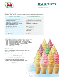 Dole Soft Serve