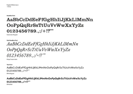 England’S Waterways