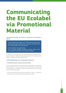 Eu Ecolabel