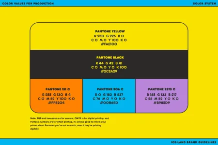 Ice•Land Soda Brand Guidelines