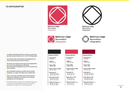 Institut Saint Luc Liège Charte Graphique