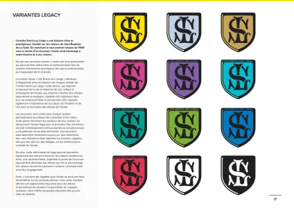 Institut Saint Luc Liège Charte Graphique