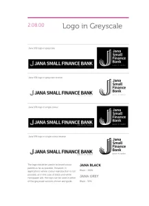 Jana Small Finance Bank Brand Guidelines