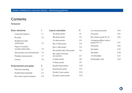 London Underground 2003