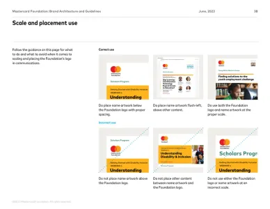 Mastercard Foundation Brand Architecture & Guidelines
