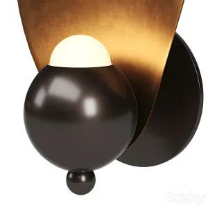 Sconce lavra wall lamp gold