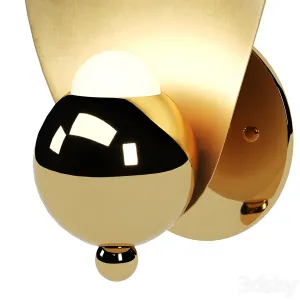 Sconce lavra wall lamp gold