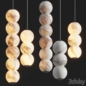 Allied maker pearl pendant lamps