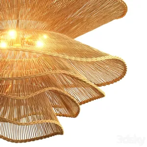 Alondra chandelier large rattan