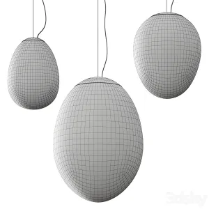 Artemide stellar nebula pendant lamps