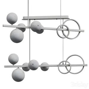 Artpad linear bubble pendant