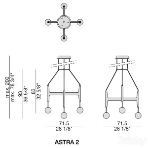 Astra lamp by porada