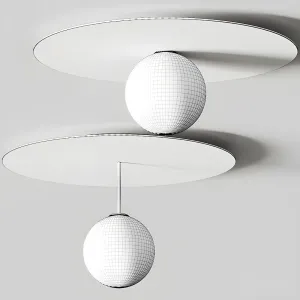 Atelier areti plate sphere ceiling lamps