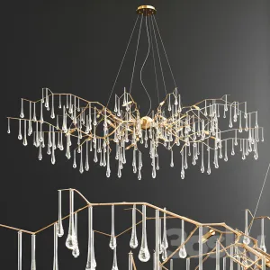 Atlantis henge bijout chandelier