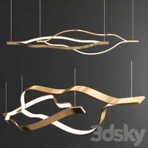 Atlantis henge bijout chandelier