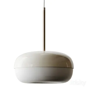 Blasverk beige pendant lamp