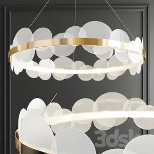 Bollarm circle chandelier