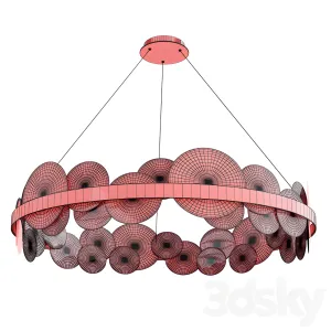 Bollarm circle chandelier