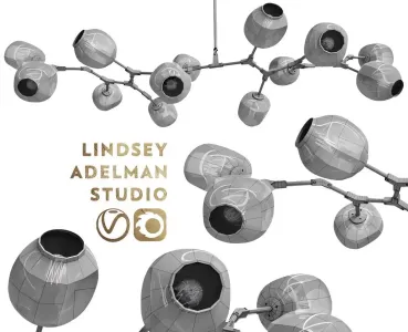 Branching bubble lamps