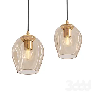 Branching bubbles pendant