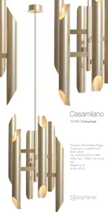 Casamilano shard ceiling lamp