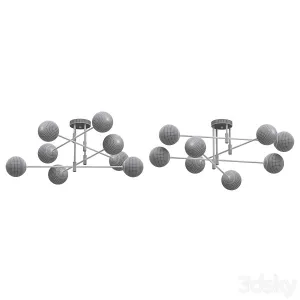 Chandelier beckley lampatron in modern style