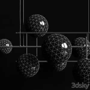 Chandelier gallotti radice bolle horizontal big