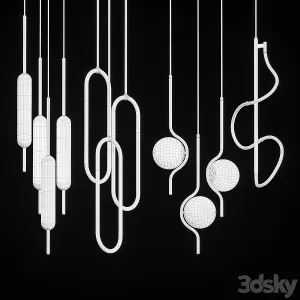 Collection of pendant lights lampatron