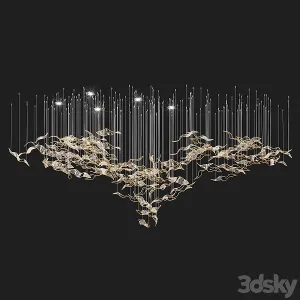 Contour chandelier sanssoucilighting